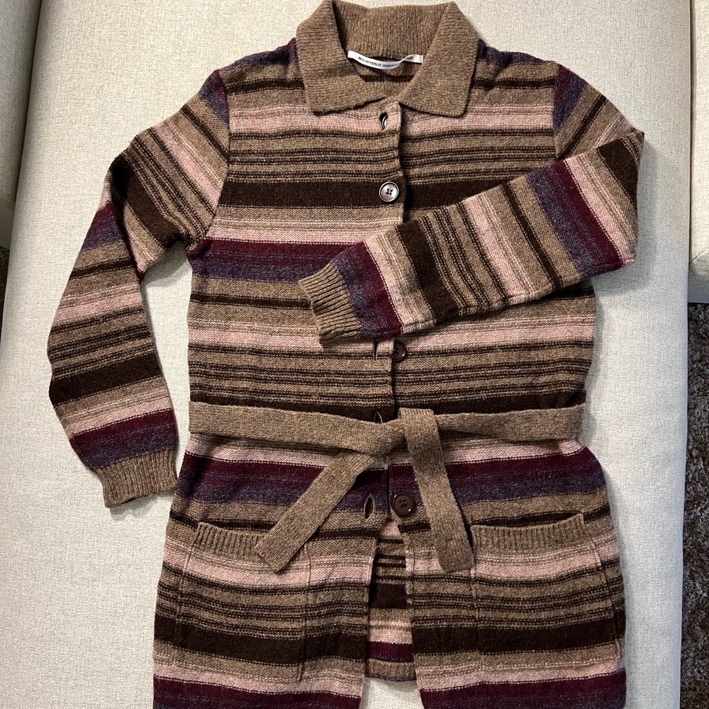 MON AMI PIERLOT wool design cardigan - Made in Japan
